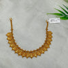 Silver Gold Polished Kasu Necklace GPN11