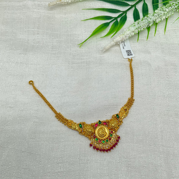 Silver Gold Necklace GPN428