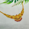 Silver Gold Polish Necklace GPN125
