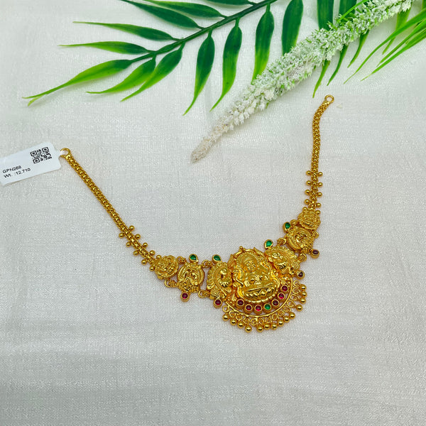 Silver Gold Polish Necklace GPN268