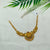 Silver Gold Polish Necklace GPN380