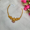 Silver Gold Polish Necklace GPN357