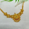 Silver Gold Polish Necklace GPN166