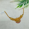 Silver Gold Polished Necklace GPN398