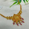 Silver Gold Polish Necklace GPN65
