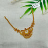 Silver Gold Polished Necklace GPN 112