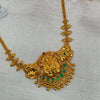 Silver Gold Polish Necklace GPN294