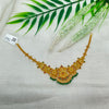 Silver Gold Polished Necklace GPN382