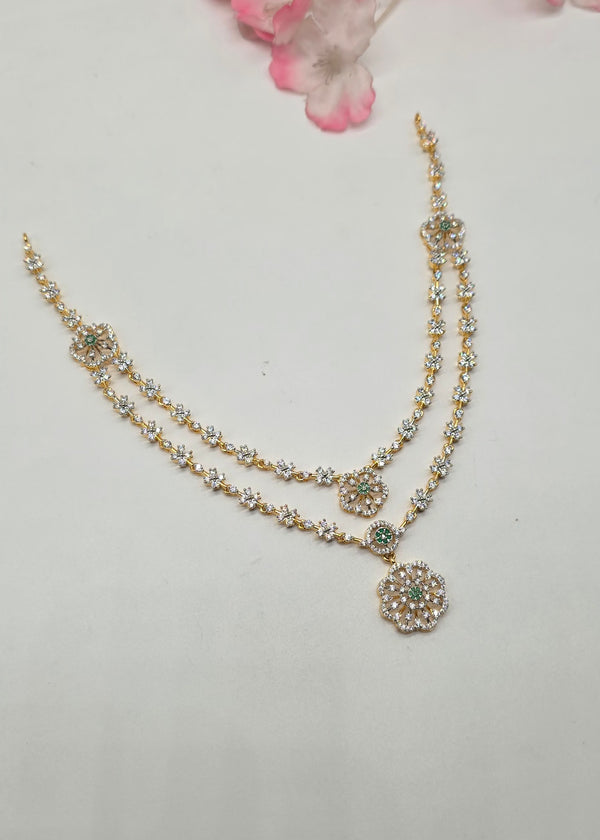 Silver Stone Necklace