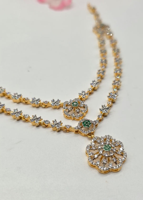 Silver Stone Necklace