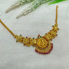 Silver Gold Polish Necklace