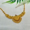Silver Gold Polish Necklace GPN366