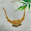 Silver Gold Polished Necklace GPN131