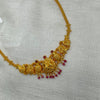 Silver Gold Polish Necklace GPN122