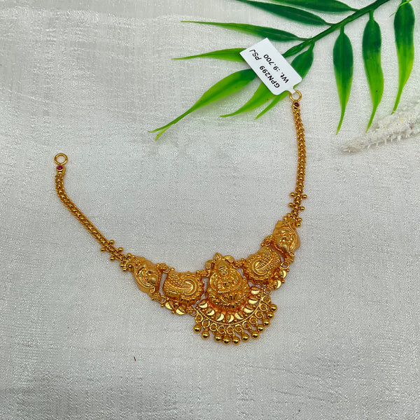 Silver Gold Polish Necklace GPN299