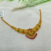 Silver Gold Polish Necklace GPN141