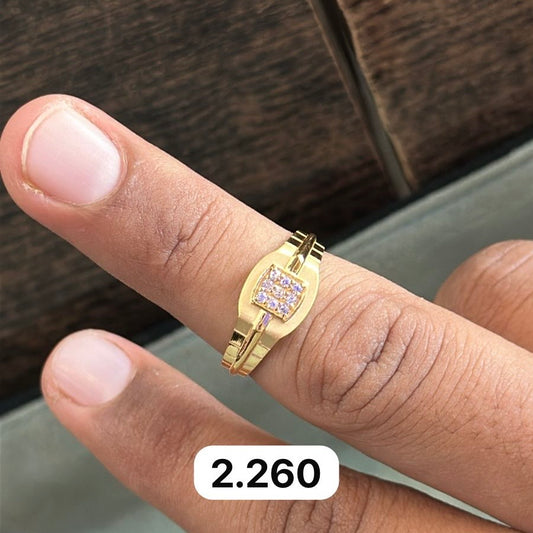 Gold men’s Ring 2.260