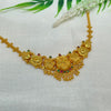 Silver Gold Polish Necklace GPN385