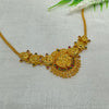 Silver Gold Polish Necklace GPN381