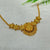 Silver Gold Polish Necklace GPN381
