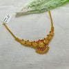 Silver Gold Polish Necklace GPN58