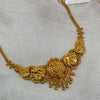 Silver Gold Polished Necklace GPN258