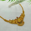 Silver Gold Polish Necklace GPN408