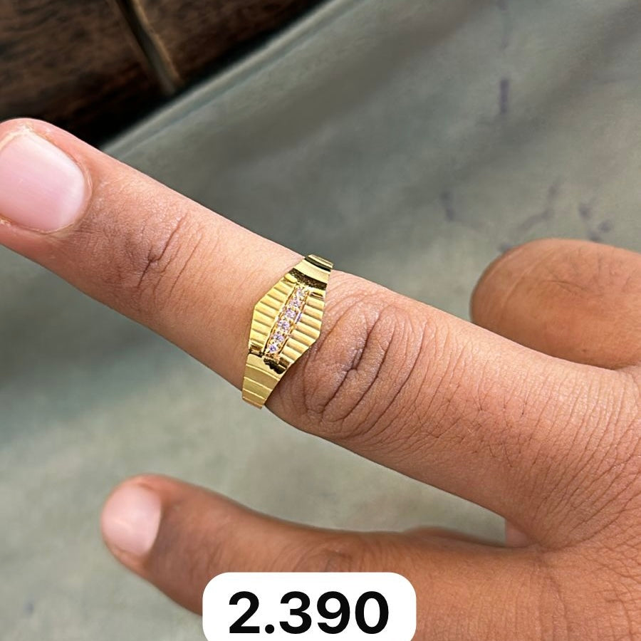 Gold 916% Men’s ring 2.390 gm