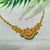 Silver Gold Polished Necklace GPN382