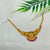 Silver Gold Polish Necklace GPN130