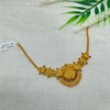 Silver Gold Polish Necklace GPN381