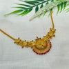 Silver Gold Polish Necklace GPN391