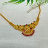 Silver Gold Polish Necklace GPN130