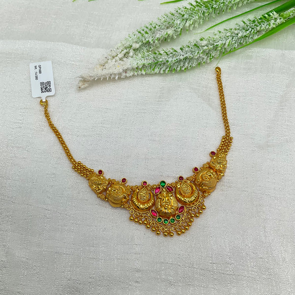 Silver Gold Polish Necklace GPN99