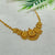 Silver Gold Polish Necklace GPN377