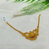 Silver Gold Polish Necklace GPN113