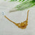 Silver Gold Polish Necklace GPN113