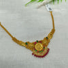 Silver Gold Necklace GPN428