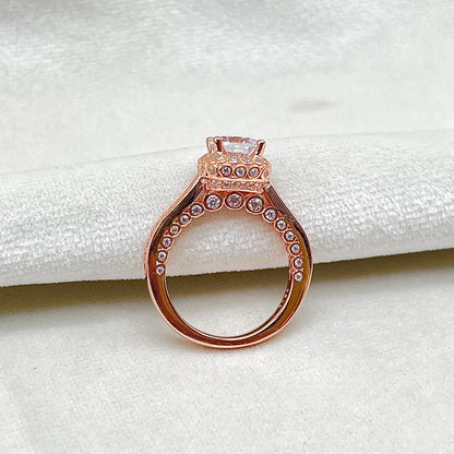 Silver Rosegold Premium Ring