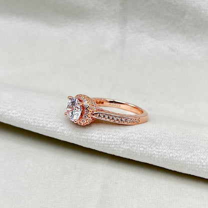 Silver Rosegold Premium Ring