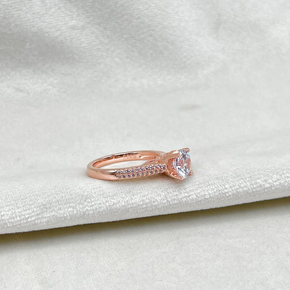 Silver Rose Gold Ring