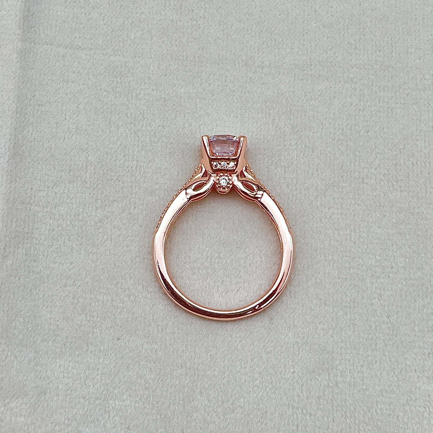 Silver Rose Gold Ring