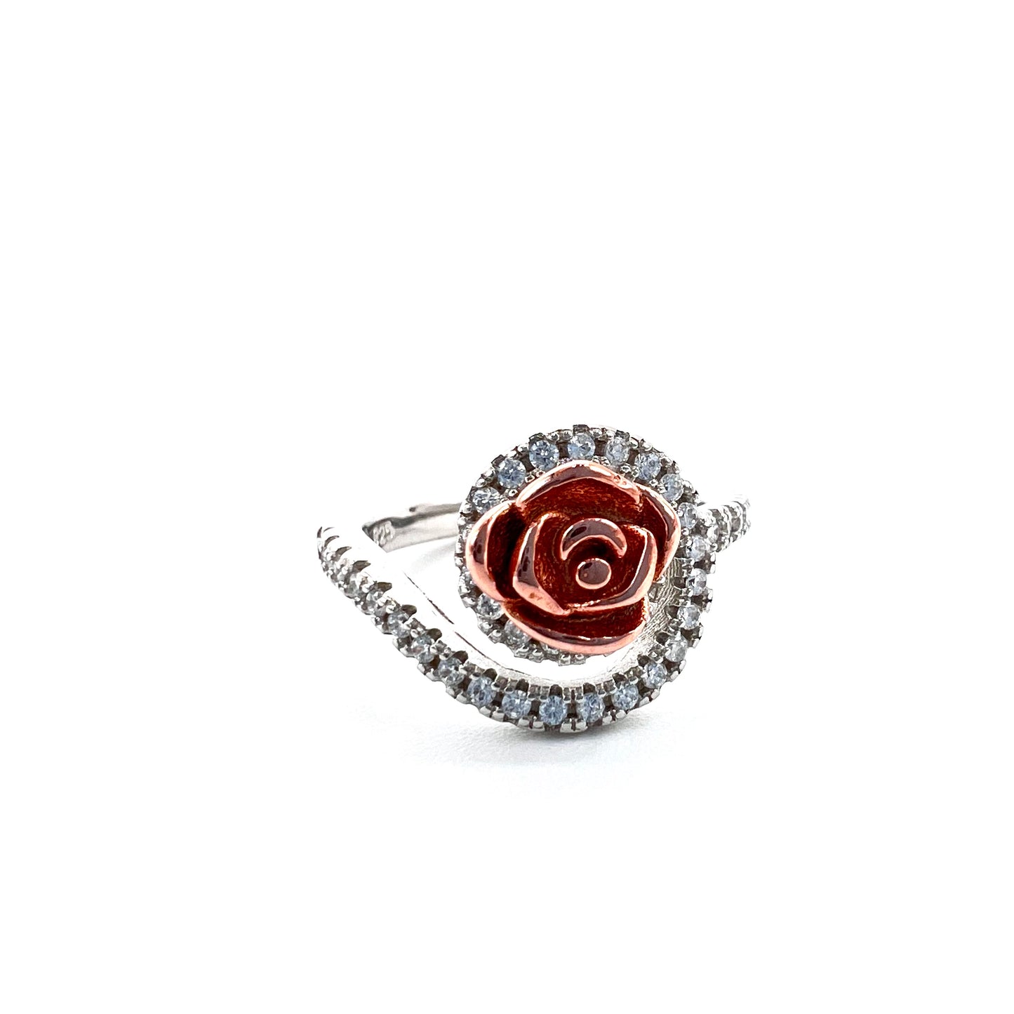 Rose Ring 925 Silver