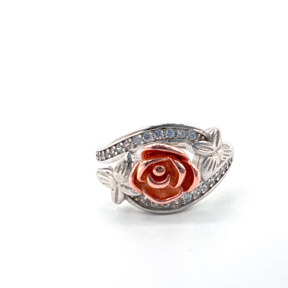 Rose Ring 925 Silver