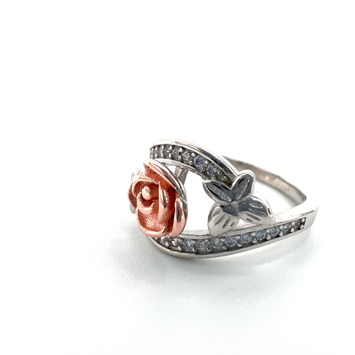 Rose Ring 925 Silver