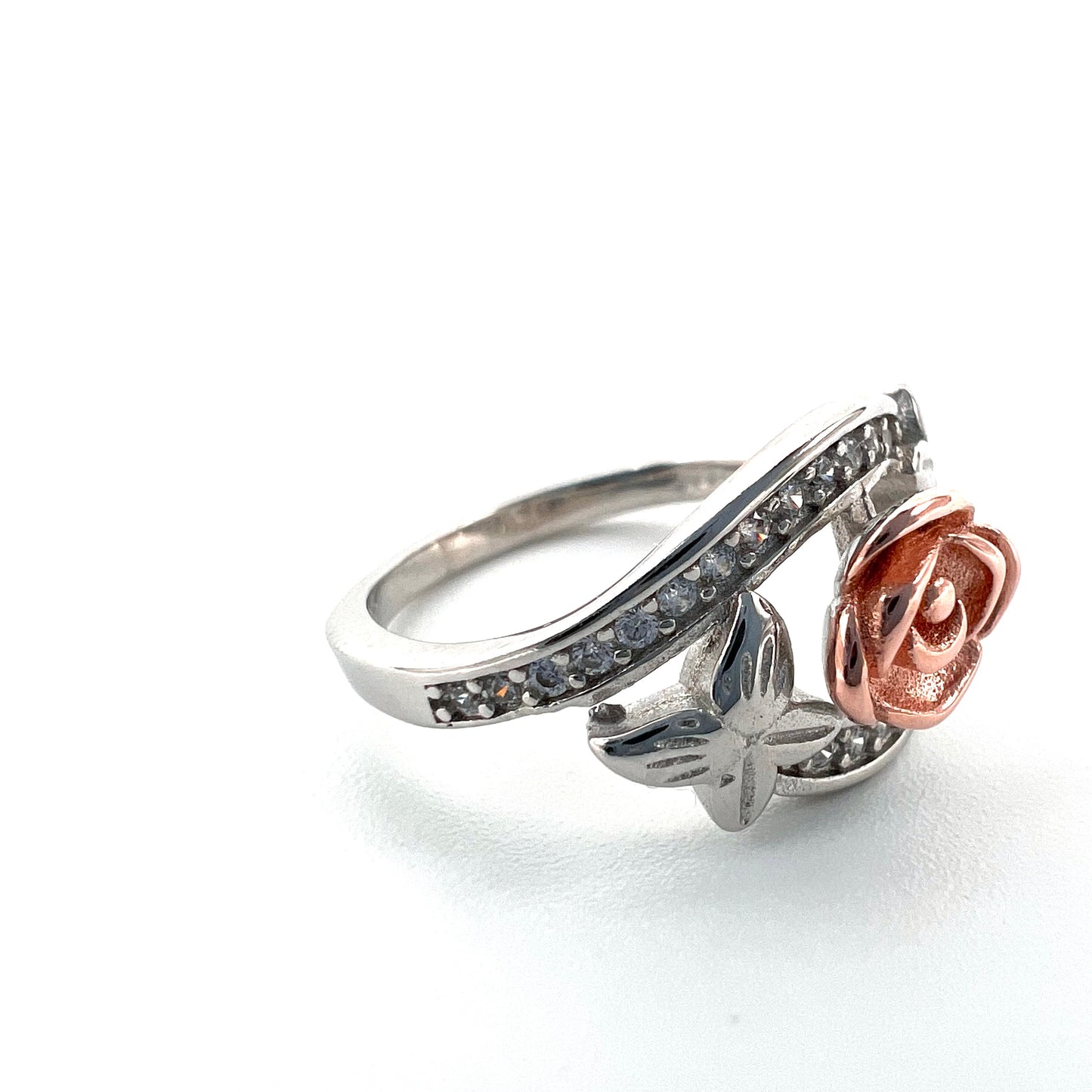 Rose Ring 925 Silver