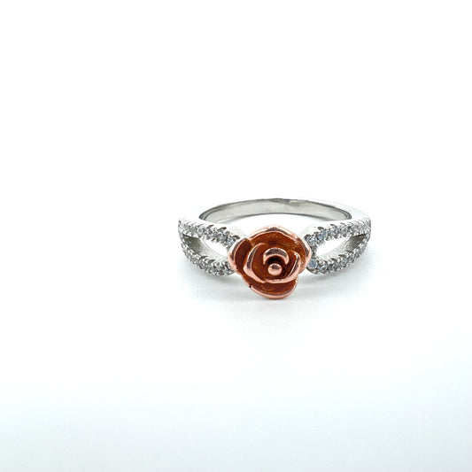 Rose Ring 925 Sterling Silver