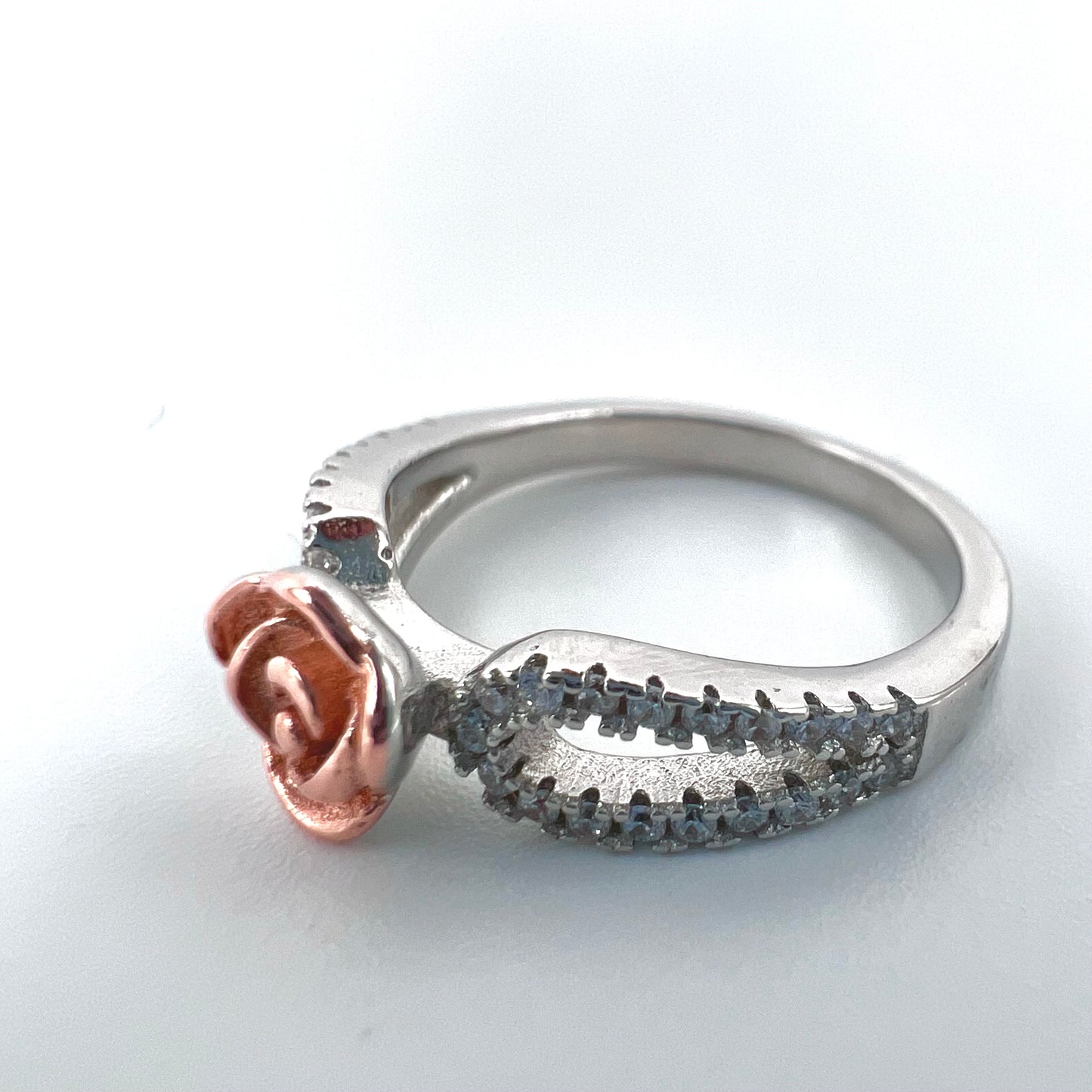 Rose Ring 925 Sterling Silver