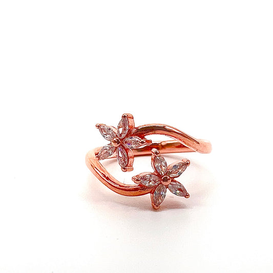 Premium Rosegold Ring Silver