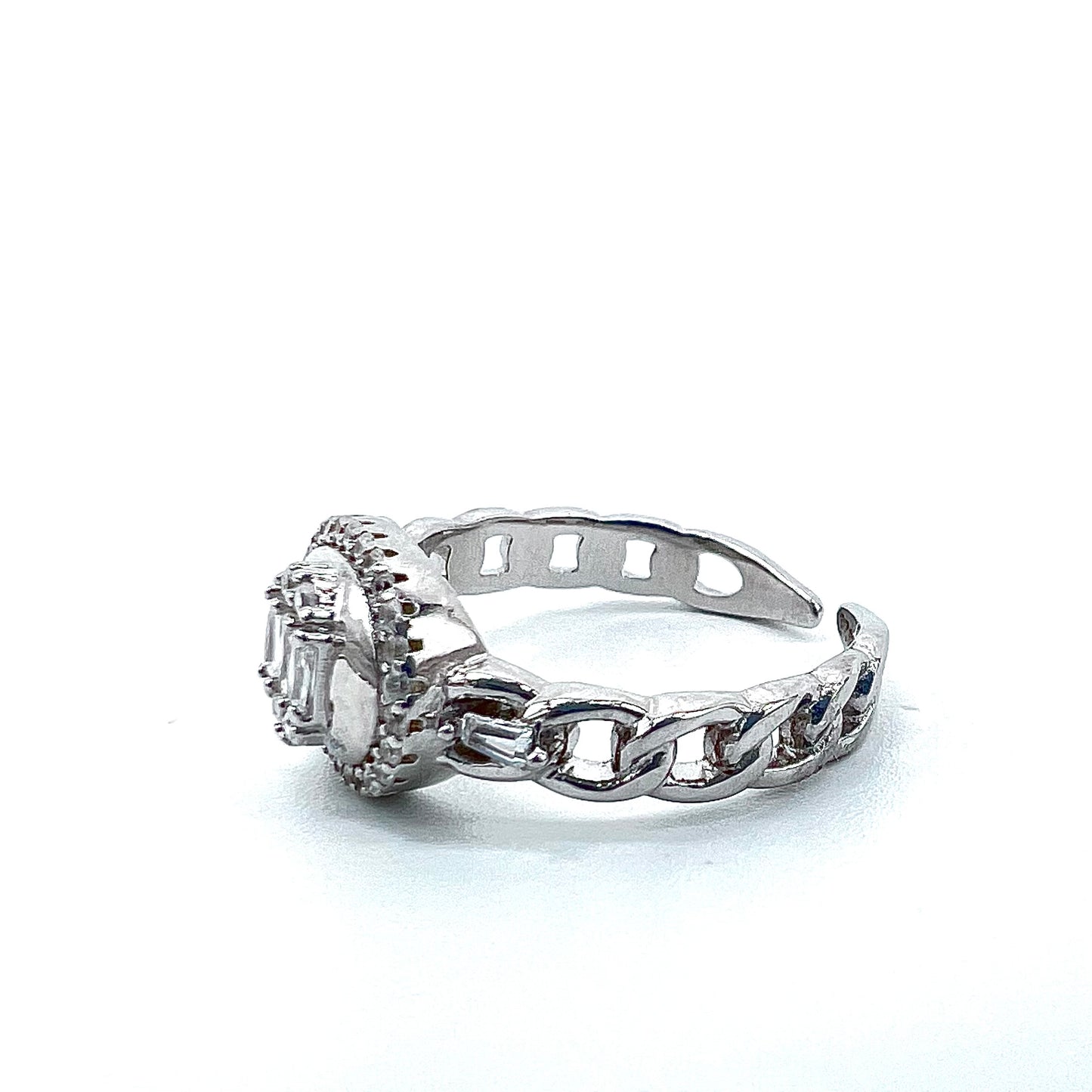 Luxurious Korean Ring 92.5 Sterling Silver